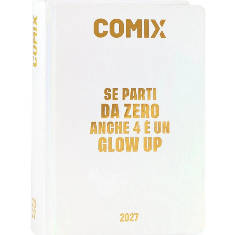 Diario Comix 16 Mesi Giornaliero 2026/2027 – Standard Holo White