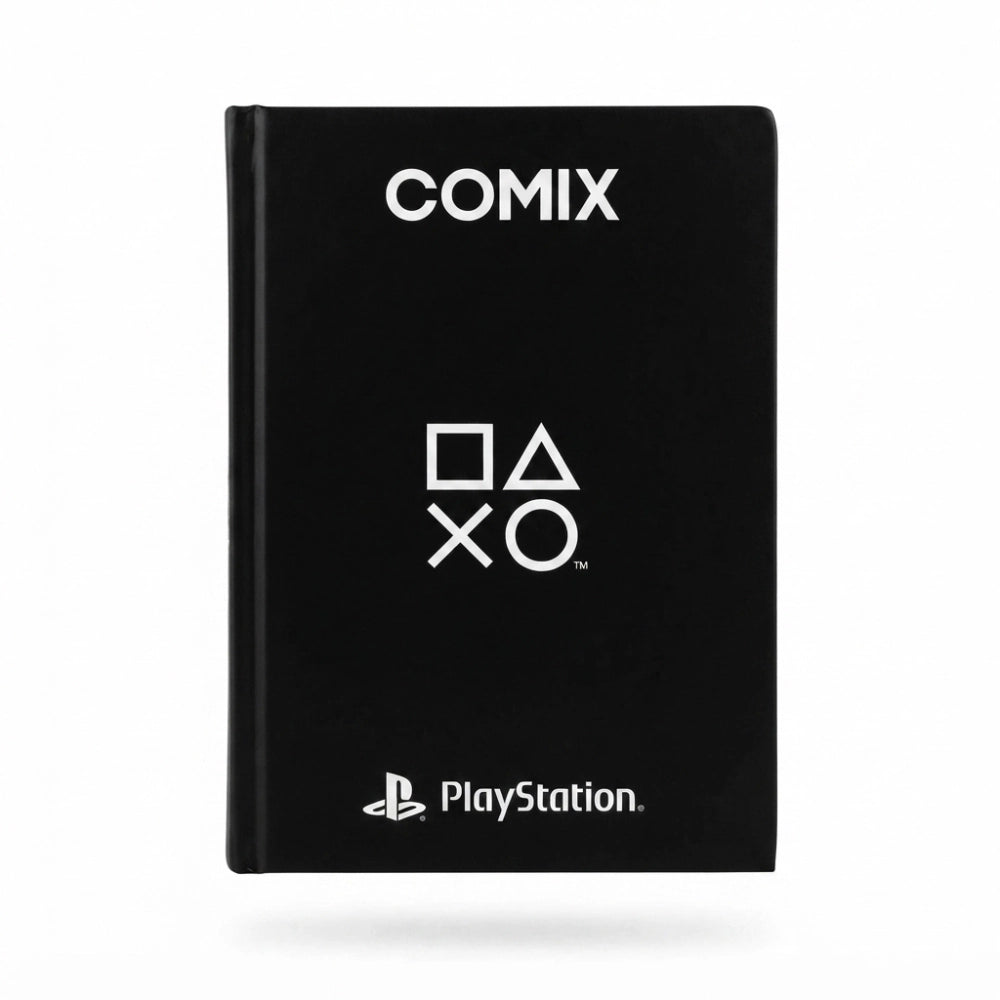 Diario Comix PS5 2027 copertina con controller DualSense e 3 cover adesive incluse