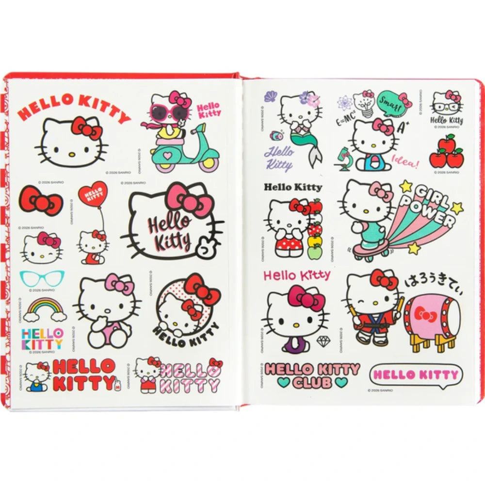 Diario Hello Kitty Datato 2026/2027 – Bianco Panini Comics