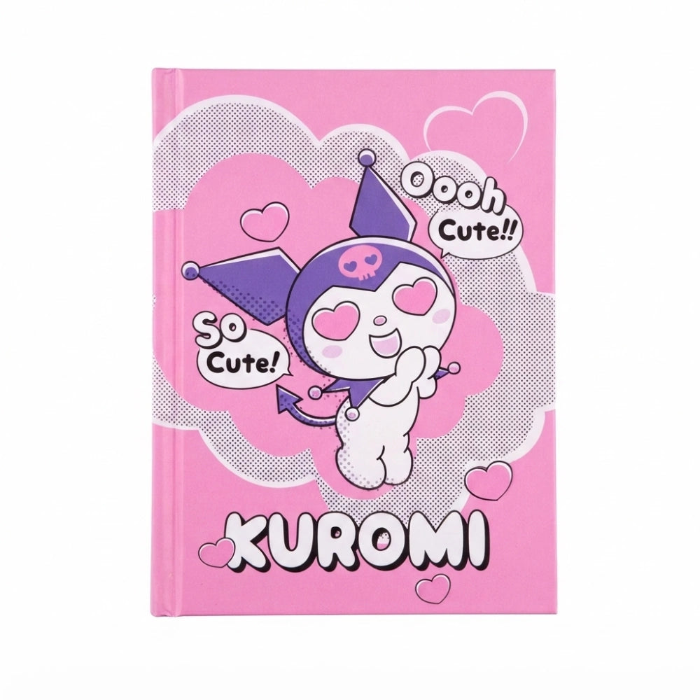 Diario Kuromi Giochi Preziosi copertina rosa – vista frontale