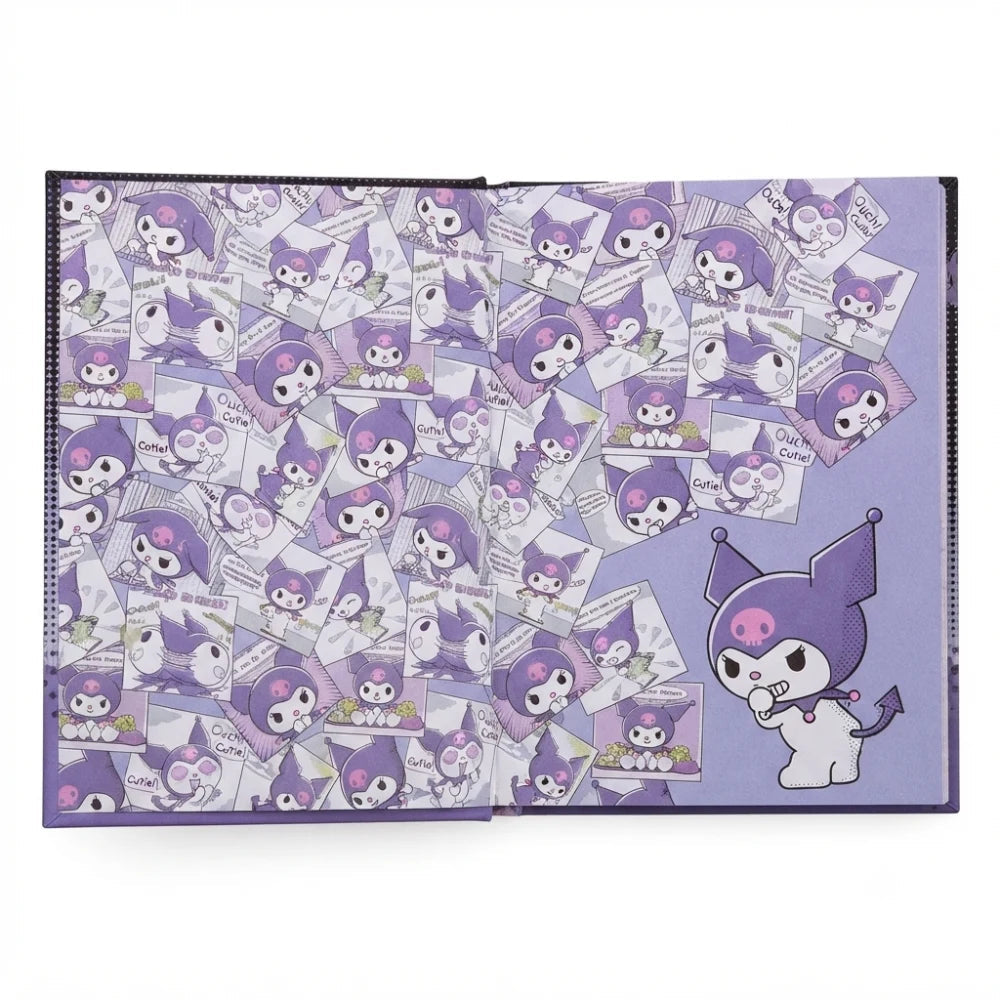 Diario Kuromi Giochi Preziosi – interno copertina rosa con grafiche Kuromi