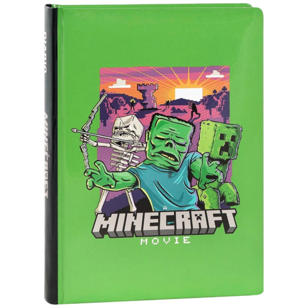 Diario Scuola Minecraft Movie Non Datato 2026/2027 – 2 Modelli