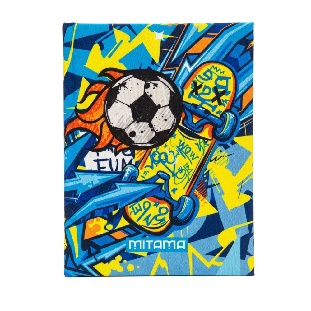 Diario Scuola Mitama Copertina Stoffata Boy 2026/2027 – Non Datato