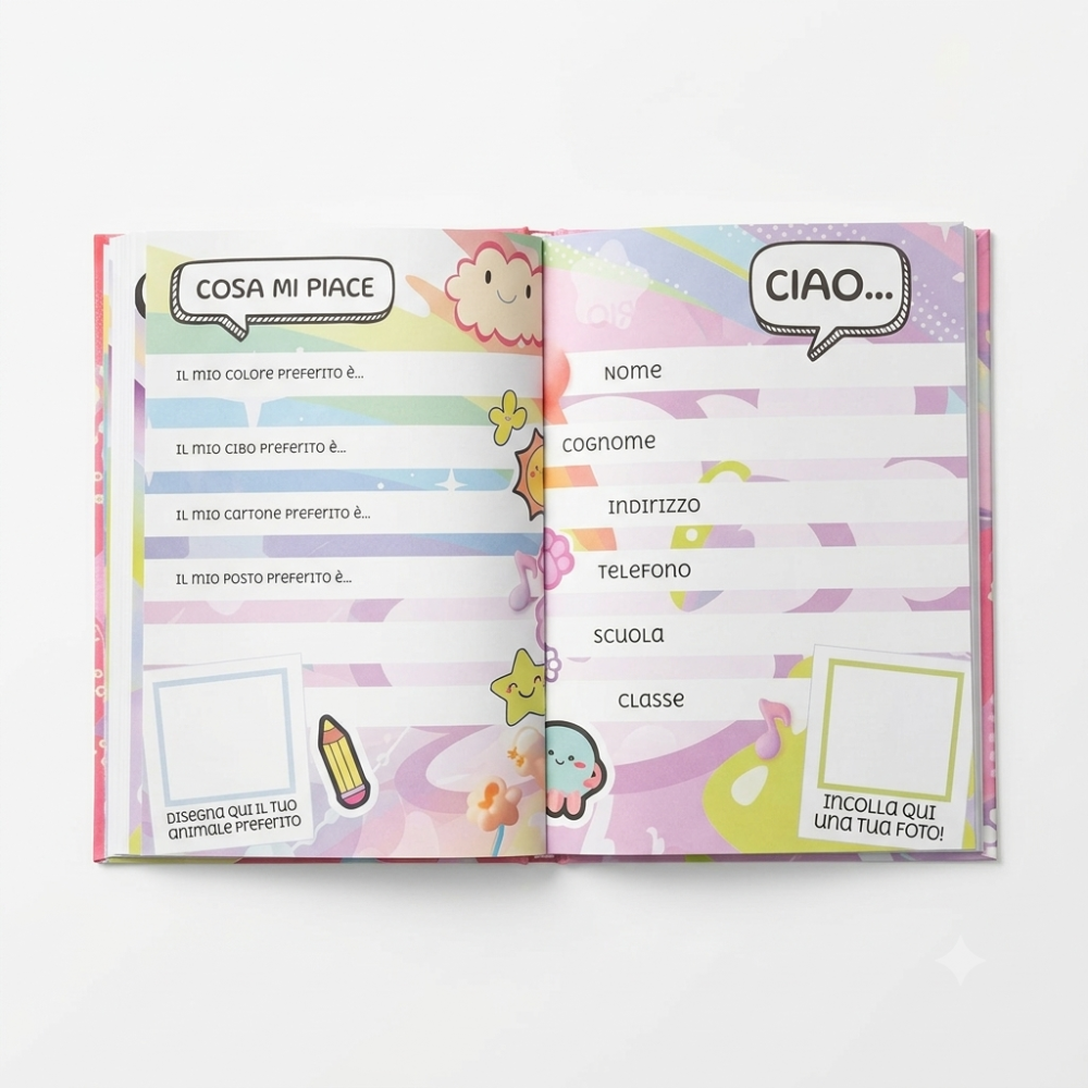 Diario Scuola Mitama Copertina Stoffata Girl 2026/2027 – Non Datato