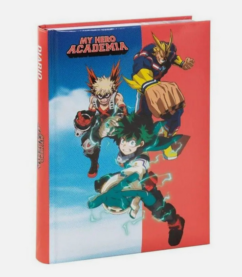 Diario My Hero Academia Comix Non Datato – 4 Fantasie | Manga Anime Deku