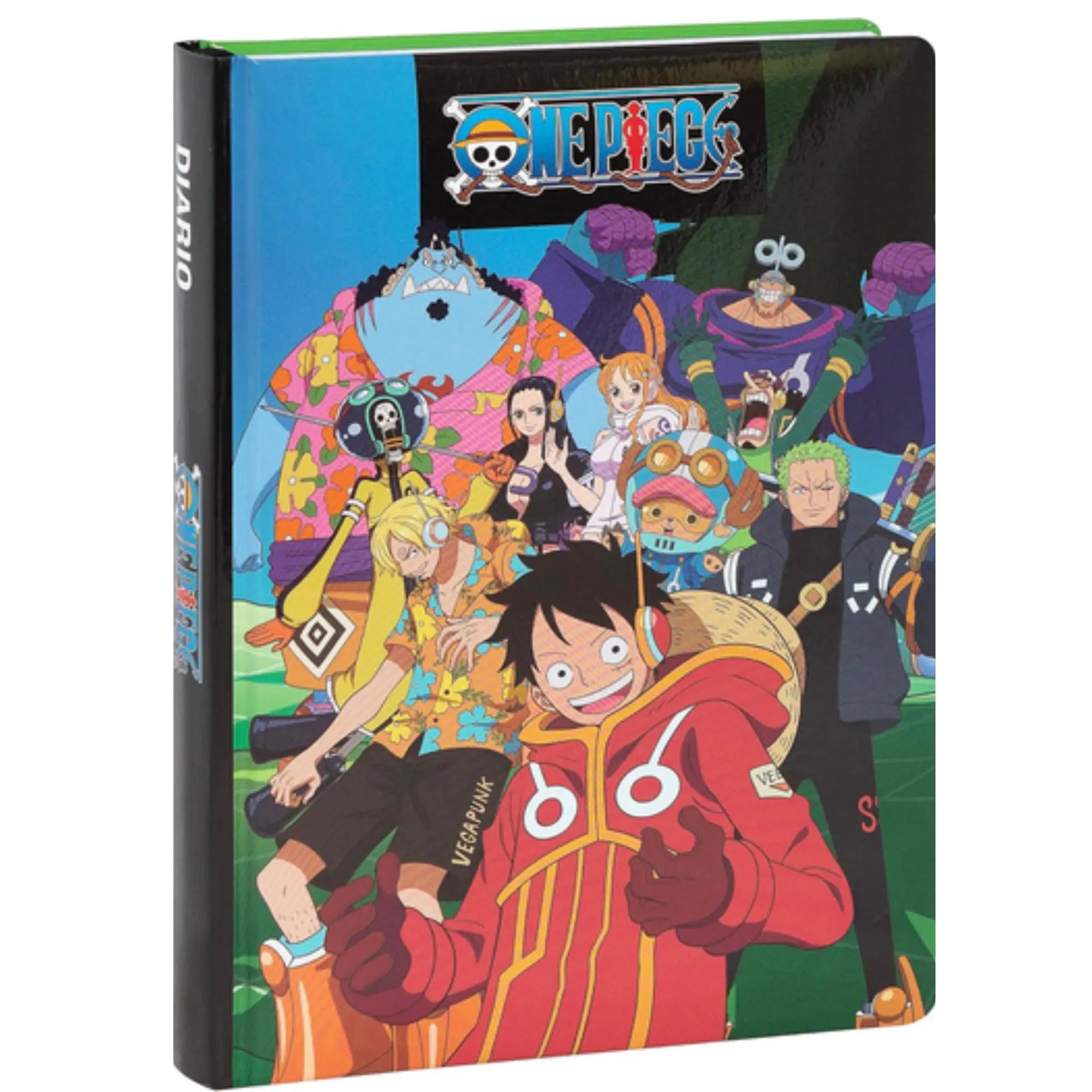 Diario One Piece Comix Non Datato – Licenza Ufficiale | 4 Fantasie | Manga Anime