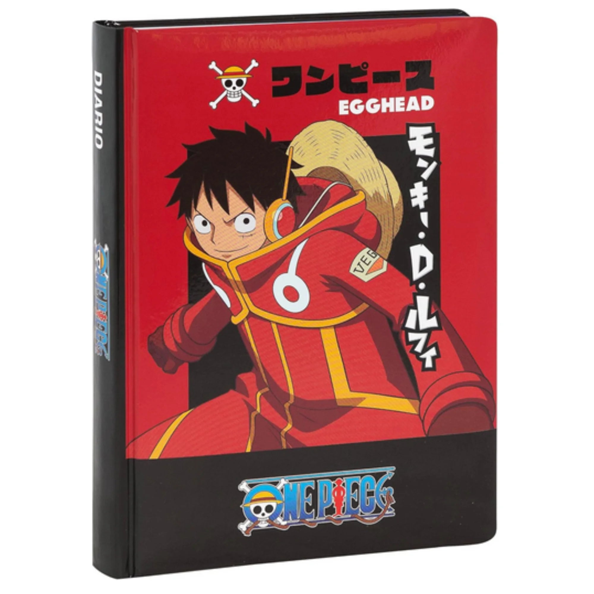 Diario One Piece Comix Non Datato – Licenza Ufficiale | 4 Fantasie | Manga Anime