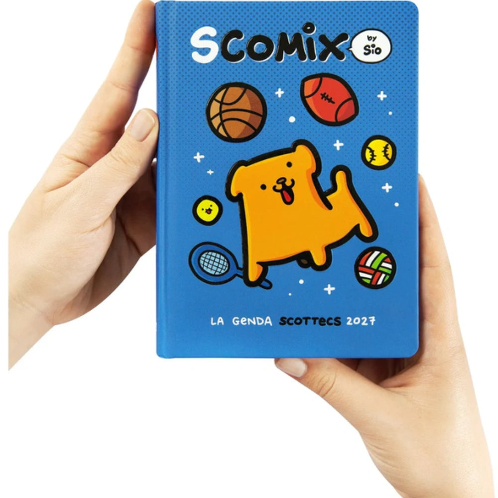 Diario 16 Mesi Scomix by Sio Blu 2026/27