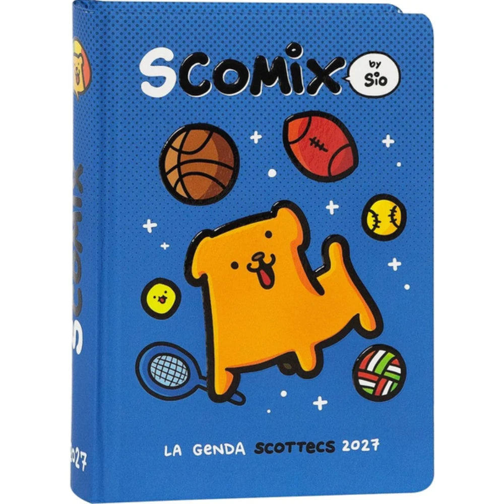 Diario 16 Mesi Scomix by Sio Blu 2026/27