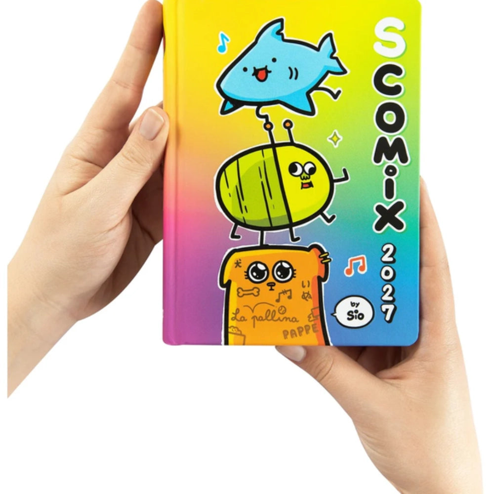Diario 16 Mesi Scomix by Sio Multicolore 2026/27