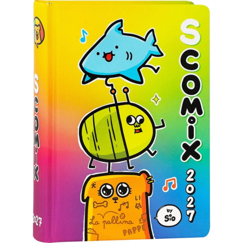 Diario 16 Mesi Scomix by Sio Multicolore 2026/27