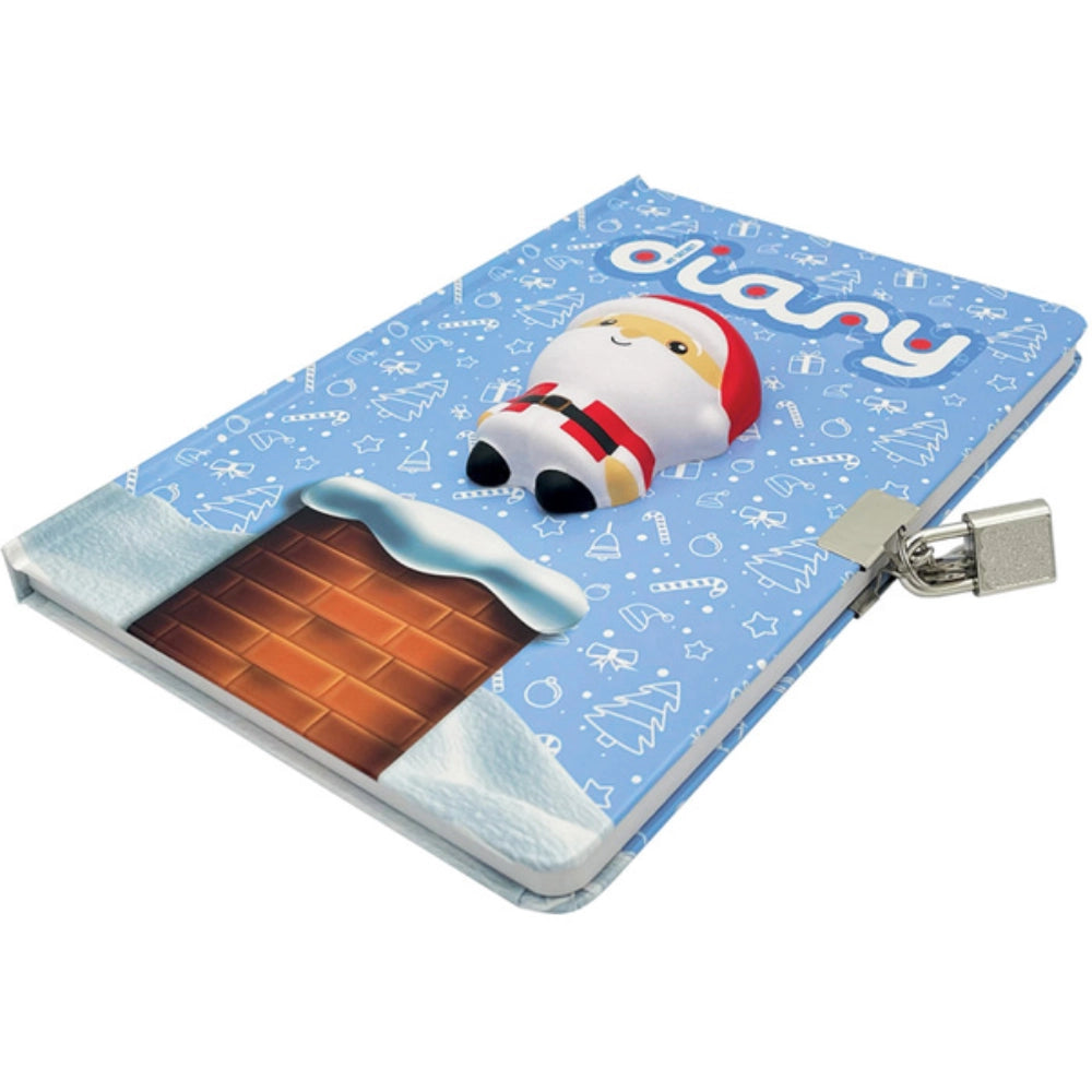Diario Segreto Squishy di Natale Lebez con Lucchetto 13x18