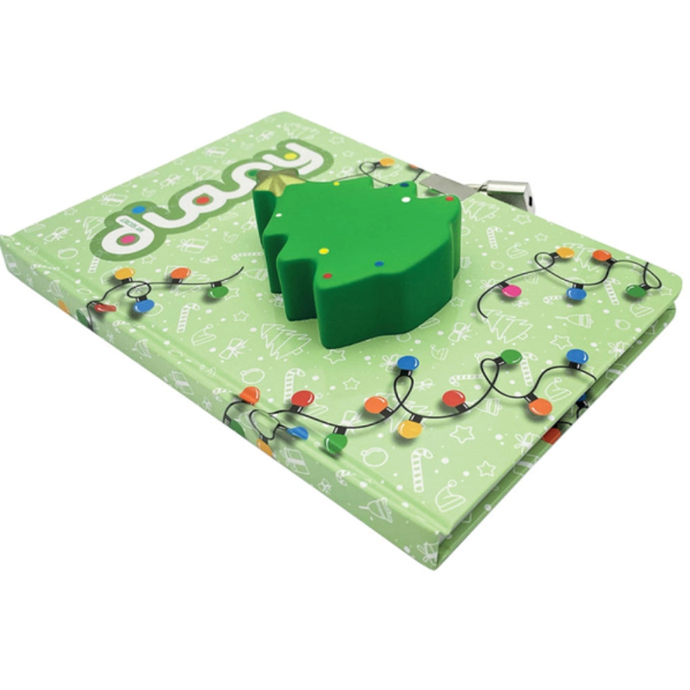 Diario Segreto Squishy di Natale Lebez con Lucchetto 13x18