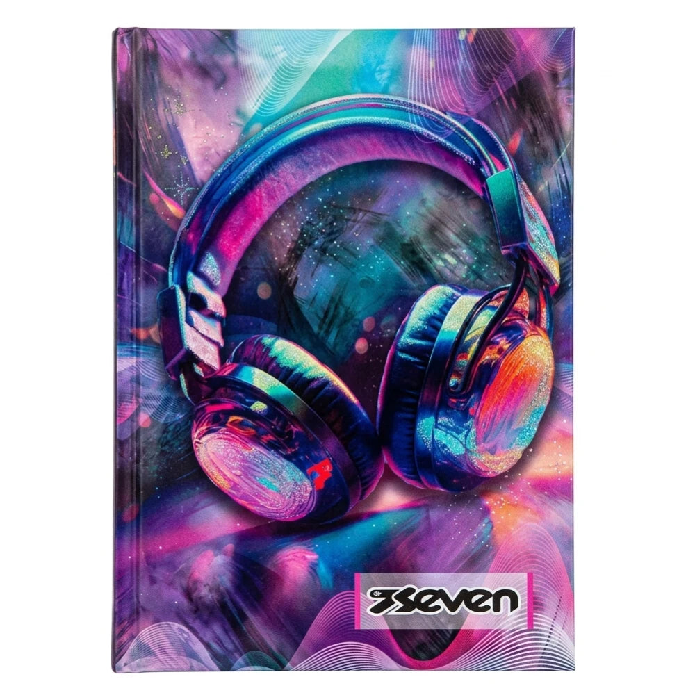 Diario Seven Girl Datato 2026/2027 – Music Vibes