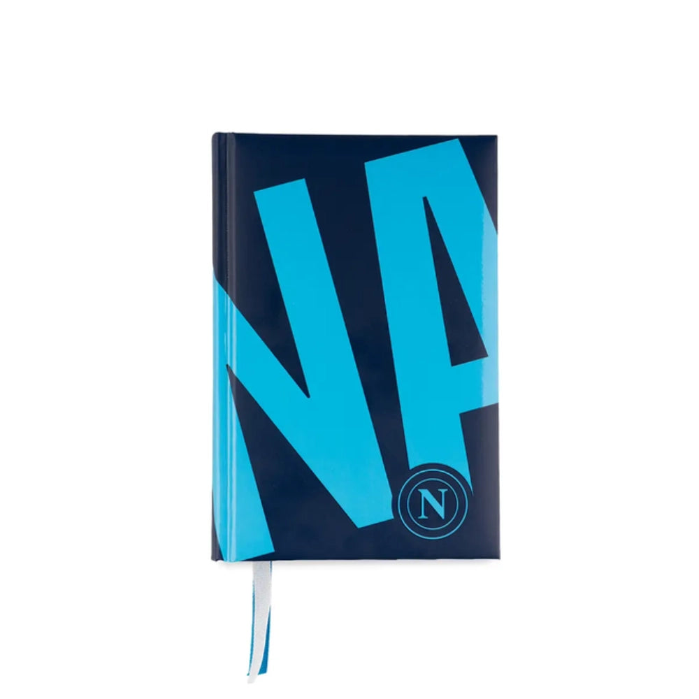 Diario scuola SSC Napoli 2026/2027 Bicolore Blu Azzurro copertina rigida grande N