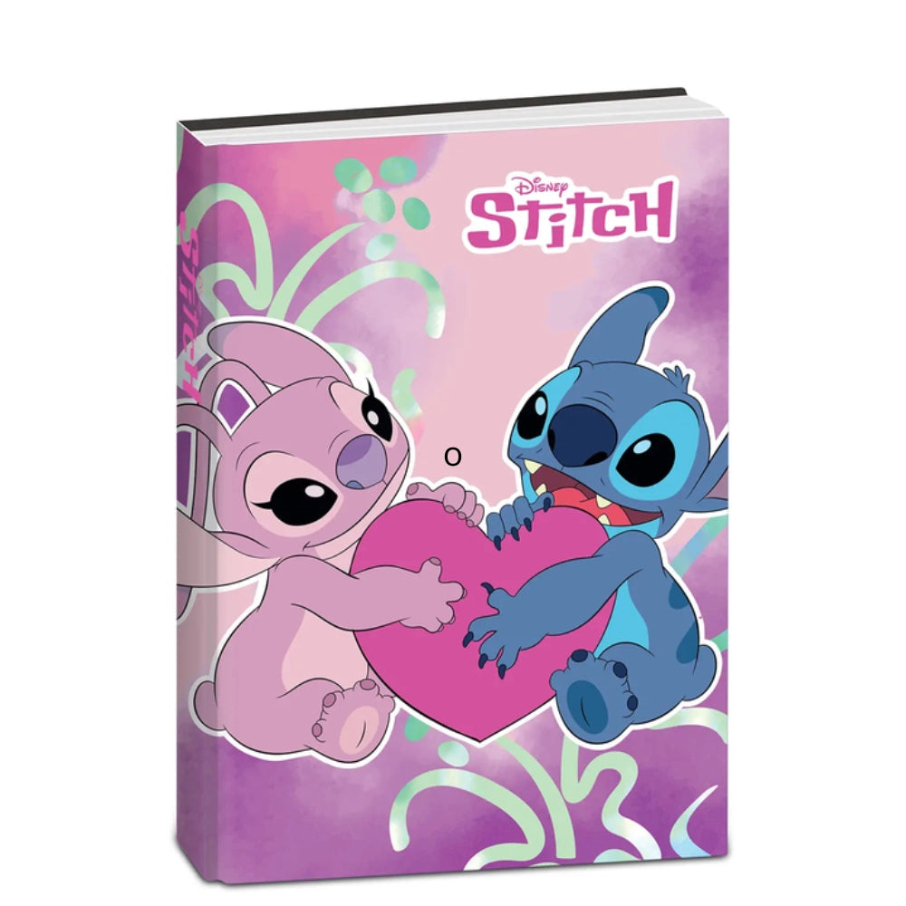 Diario Lilo & Stitch 2026/2027 - 3 grafiche assortite rosa viola