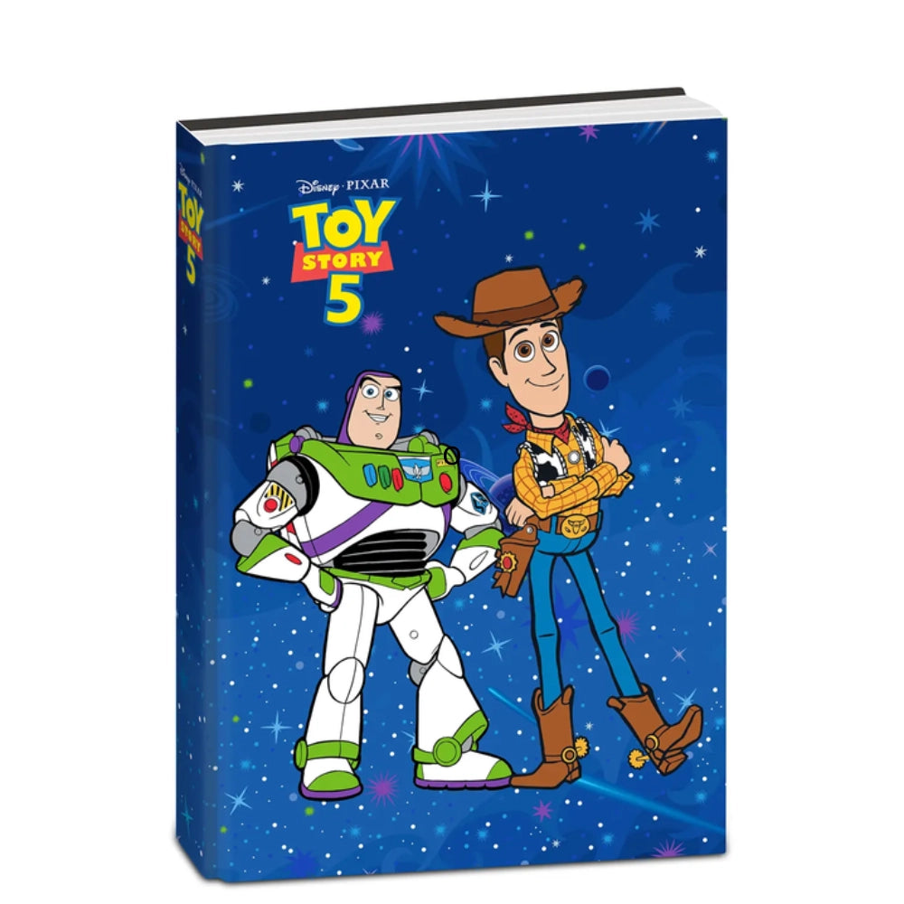 Diario Toy Story 5 2026/2027 copertina blu Buzz e Woody nello spazio