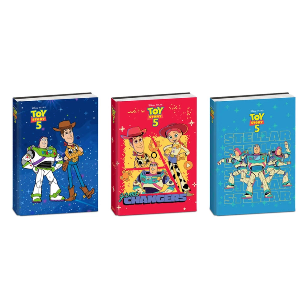 Diario Toy Story 5 2026/2027 copertina rossa Game Changers Woody Jessie Buzz