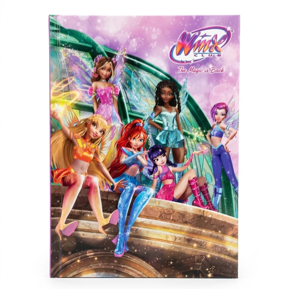 Diario Winx Club 2026/2027 – interno pagine con personaggi fate