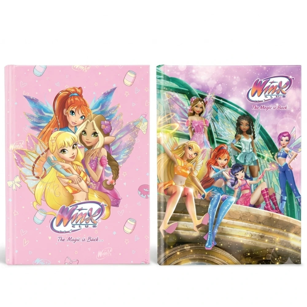 Diario Winx Club 2026/2027 – copertina fantasia viola The Magic is Back