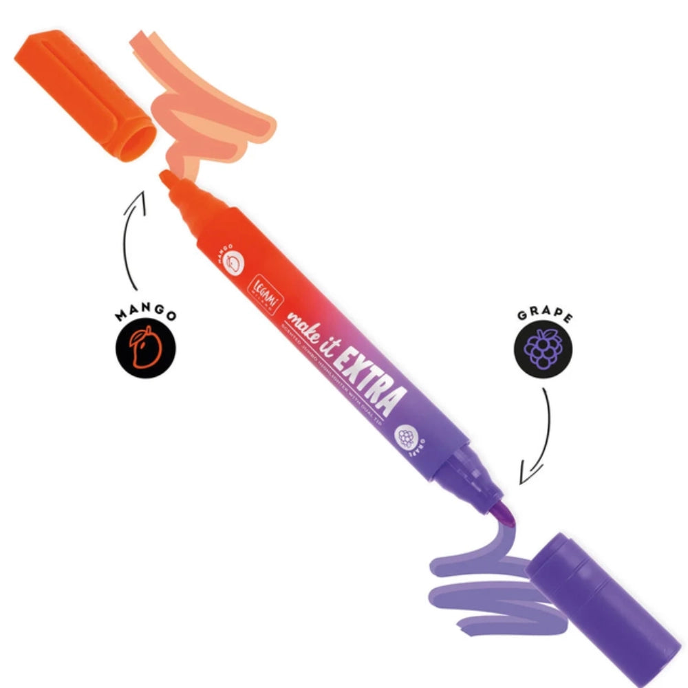 Legami Make It Extra – Evidenziatore gigante profumato a doppia punta
