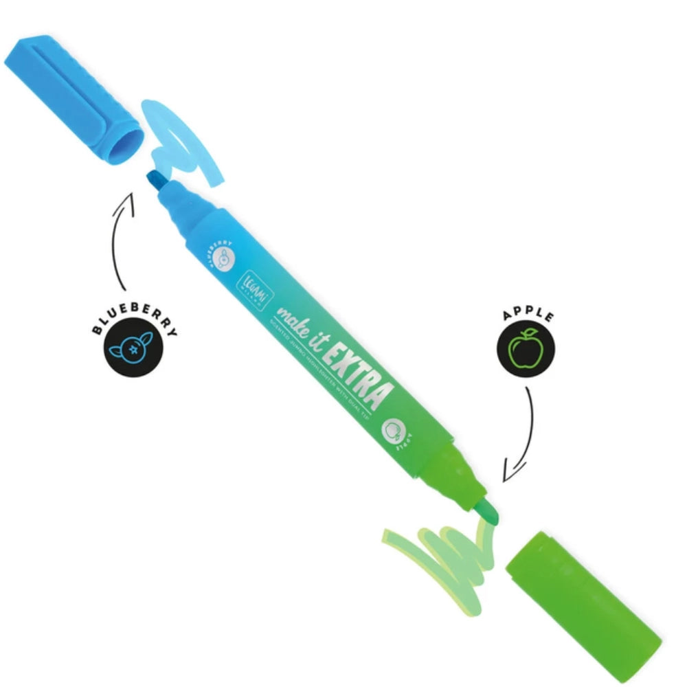 Legami Make It Extra – Evidenziatore gigante profumato a doppia punta