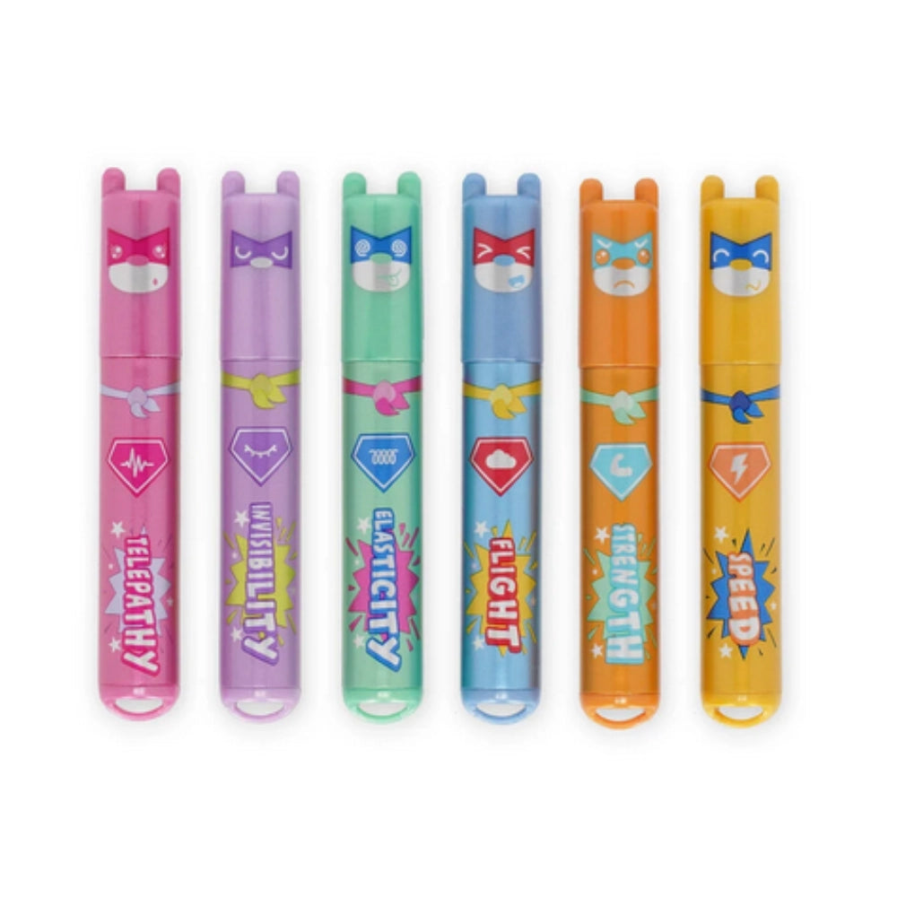 Set di 6 Mini Evidenziatori Teddy's Superpower – Legami