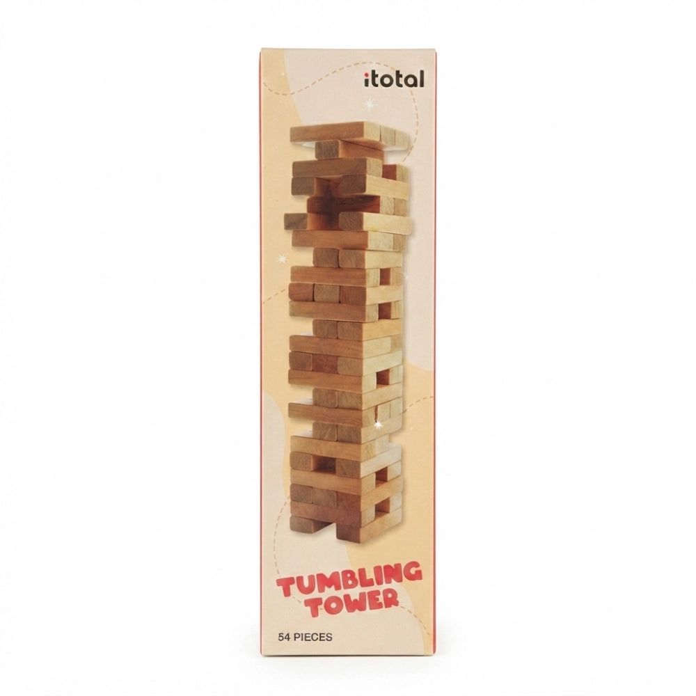 Gioco Torre Traballante iTotal XL3177 – confezione Tumbling Tower 54 Pieces