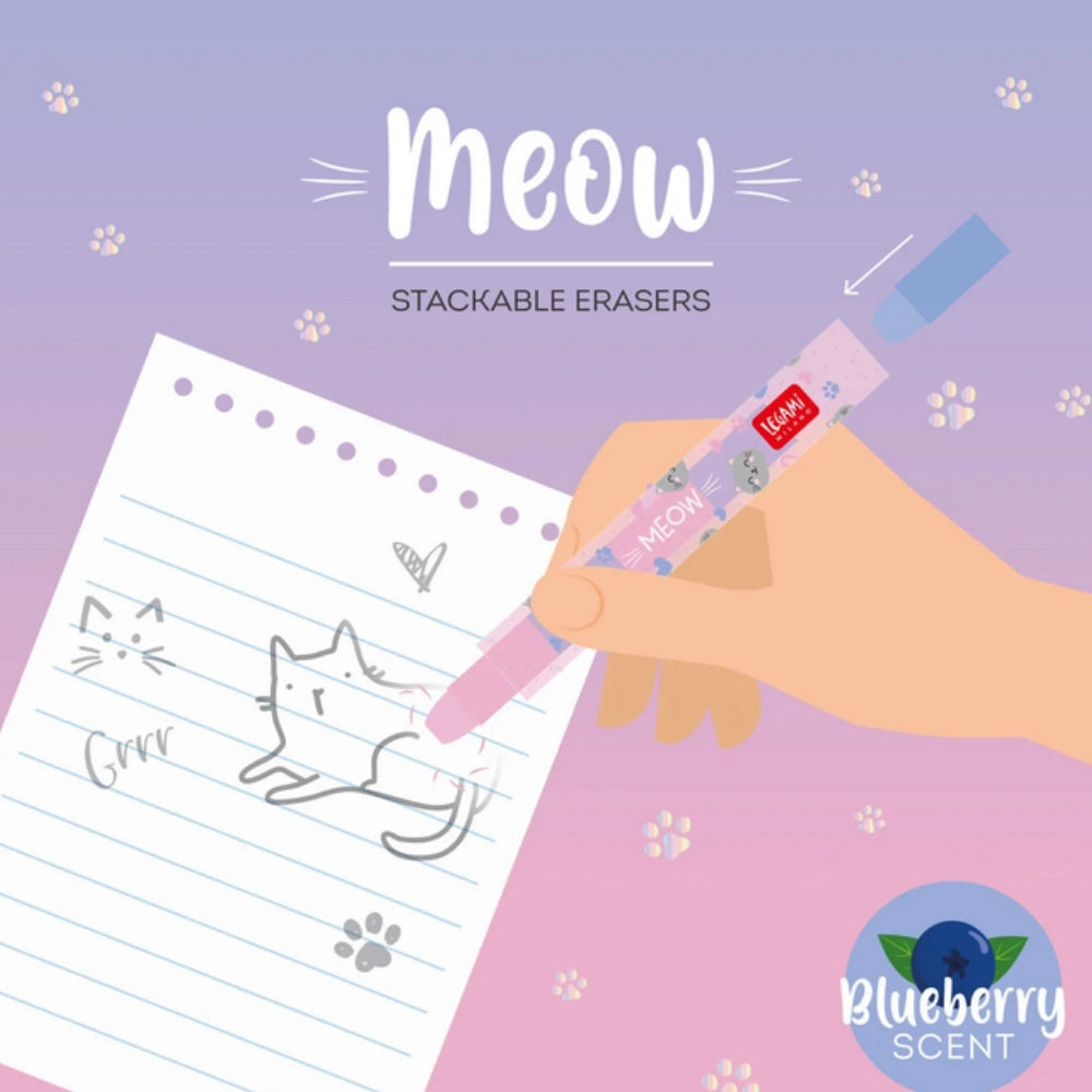 gomma legami gattino profumata back to school