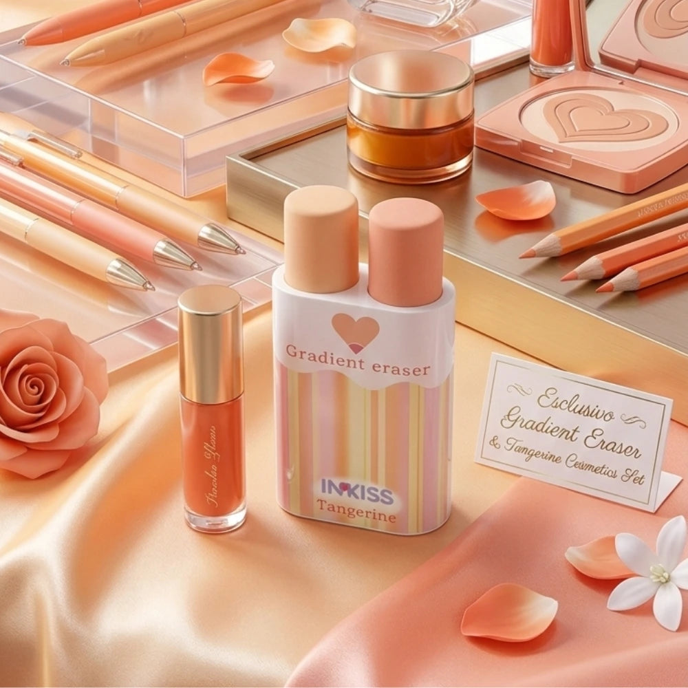 INKISS Confezione 2 Gomme Profumate Mandarino | Make-Up Your Desk