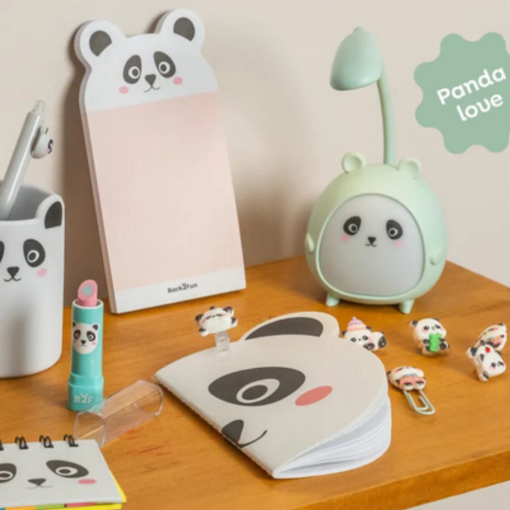 Graffette Kawaii Panda Back2Fun – Set 5 Fermagli Cute “Clip & Calm”