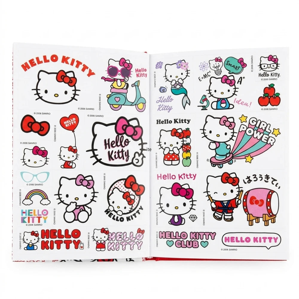 Diario Datato Scuola 2026 Hello Kitty con Adesivi – Sanrio