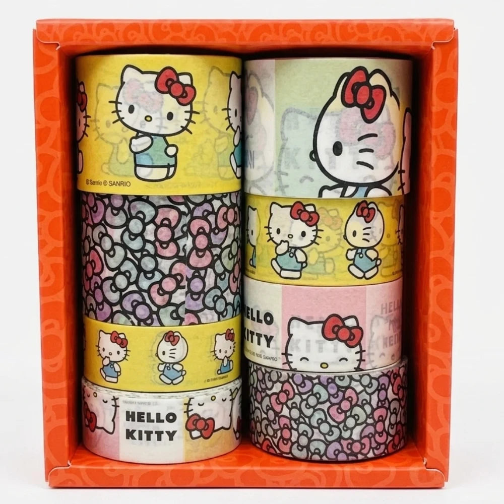 Hello Kitty Set da 8 Nastri Decorativi Washi Tape 2026