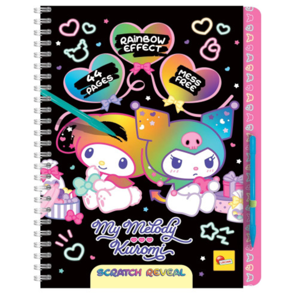 Hello Kitty Scratch Reveal 44 Pagine - Album da Grattare Creativo