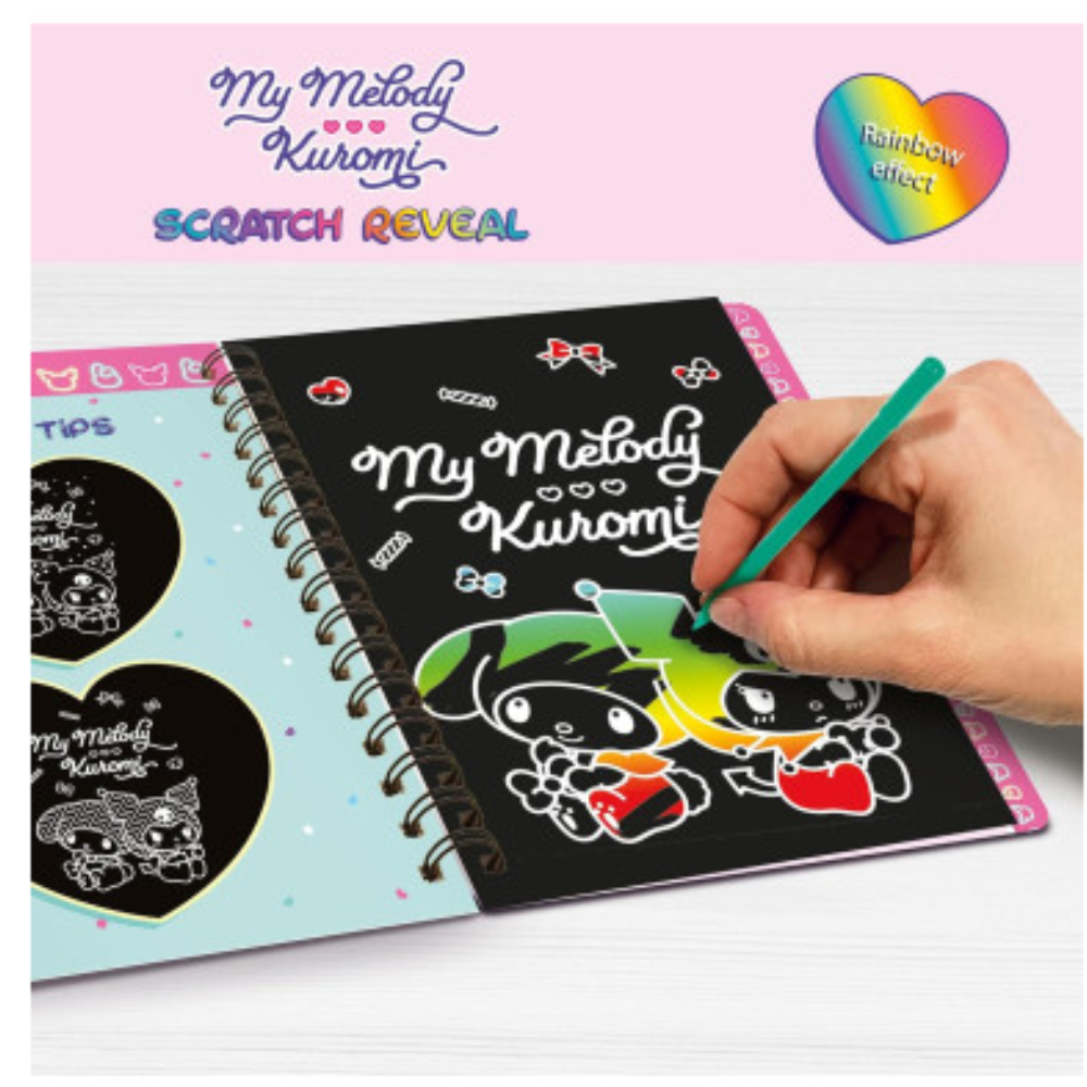 Hello Kitty Scratch Reveal 44 Pagine - Album da Grattare Creativo