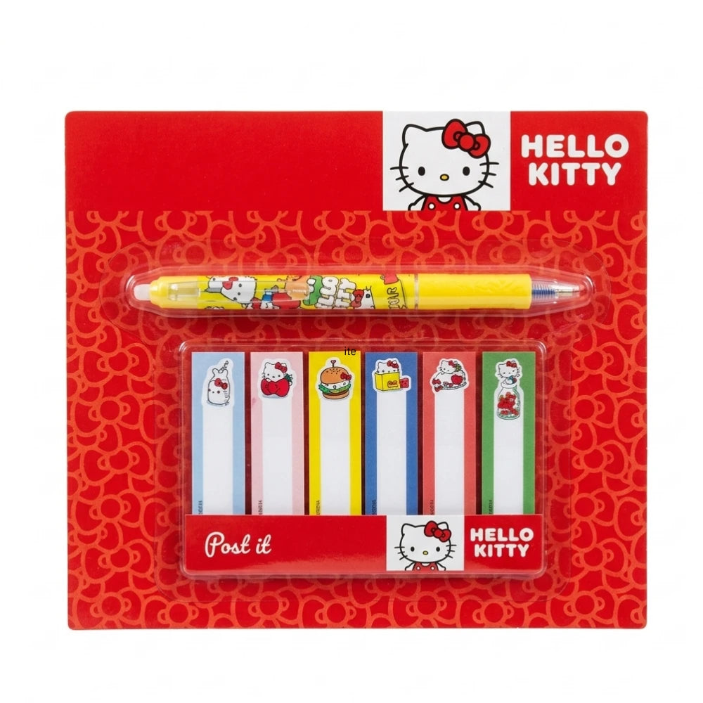 Set Post-it e Penna a Scatto Hello Kitty 2026 – Sanrio