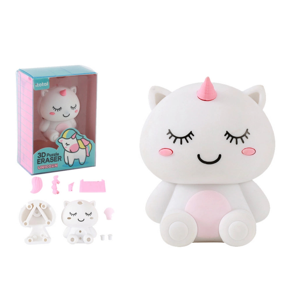 Gomma Puzzle 3D XL Unicorno iTotal