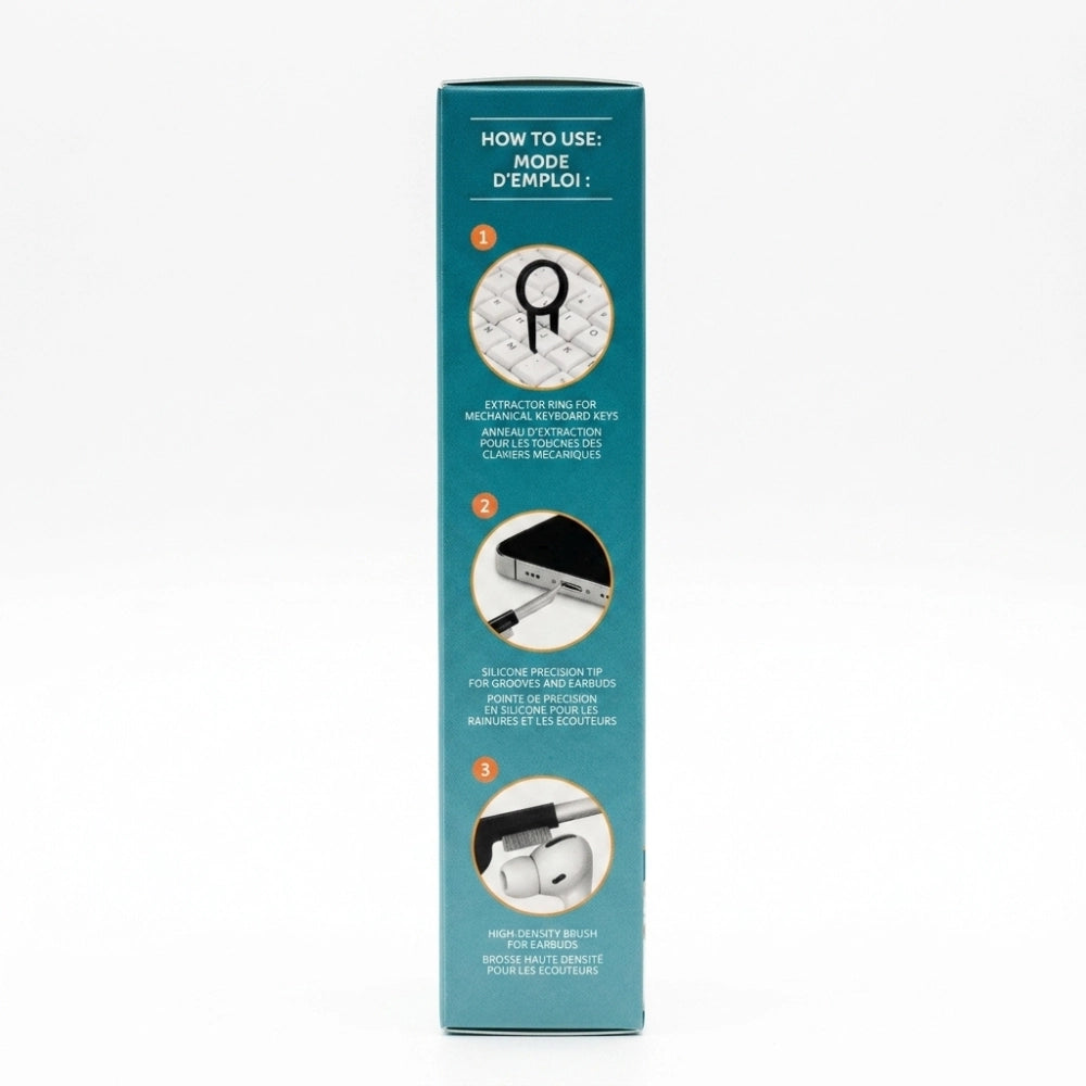 Kit Pulizia 7 in 1 Legami per Dispositivi Elettronici – Tastiera, Auricolari e Schermi
