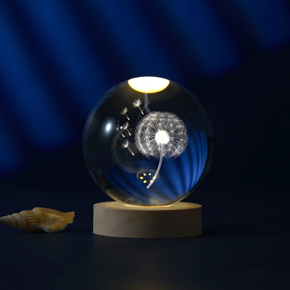 Lampada a Sfera LED in Cristallo I Total - Luce Decorativa