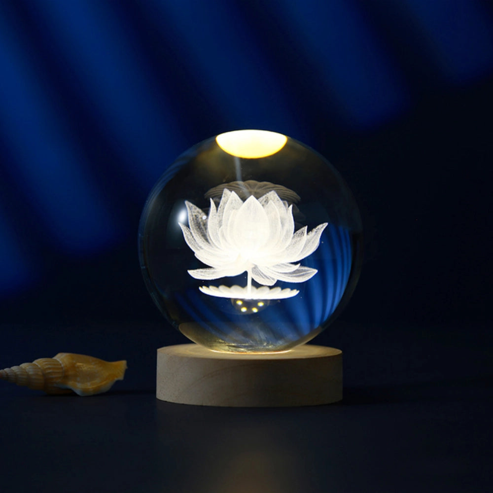 Lampada a Sfera LED in Cristallo I Total - Luce Decorativa