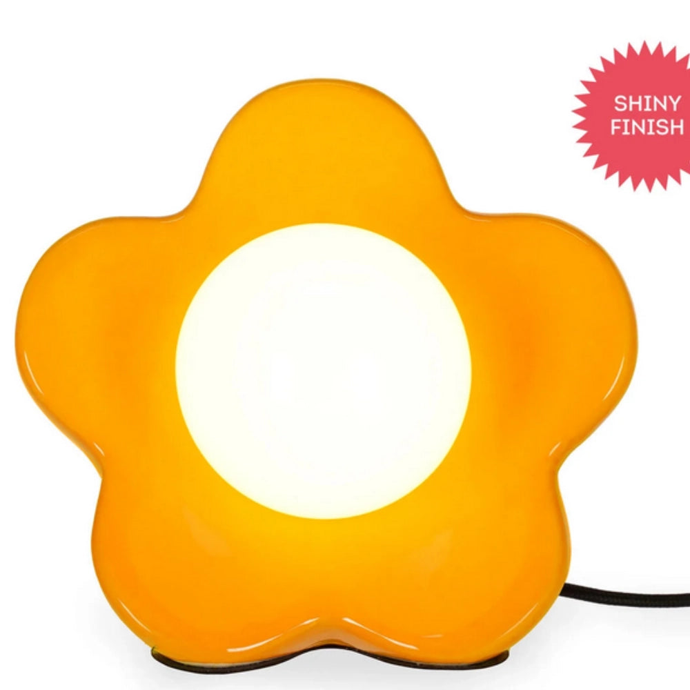 Lampada LED da Tavolo Flower Power Shiny Orange – Legami