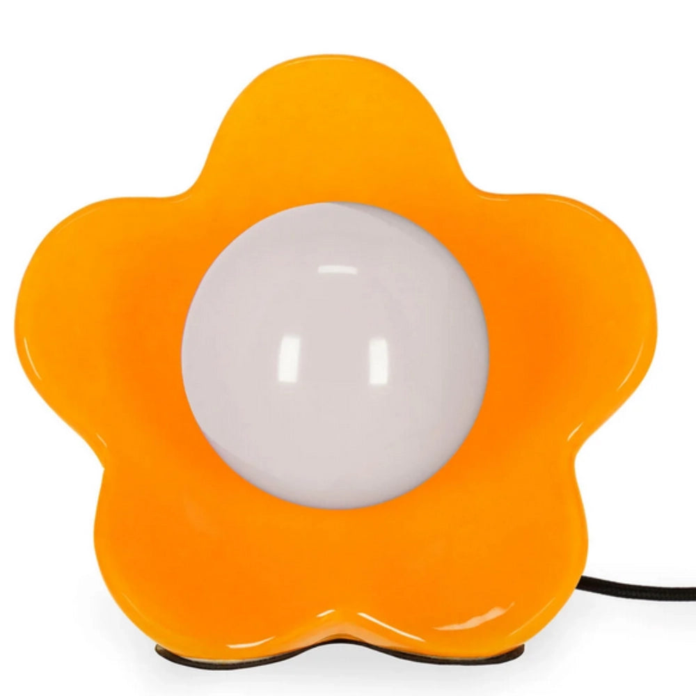 Lampada LED da Tavolo Flower Power Shiny Orange – Legami