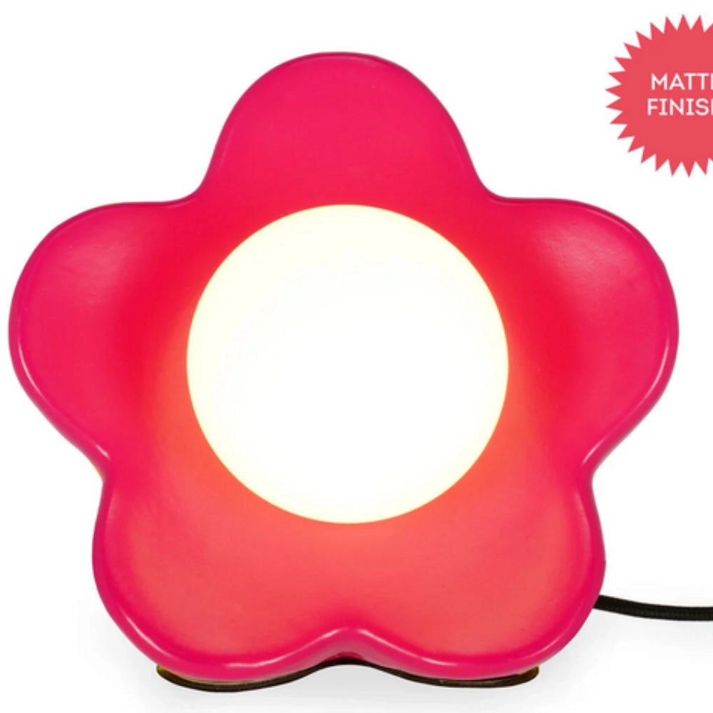 Lampada Led da Tavolo Flower Power Matte Pink – Legami