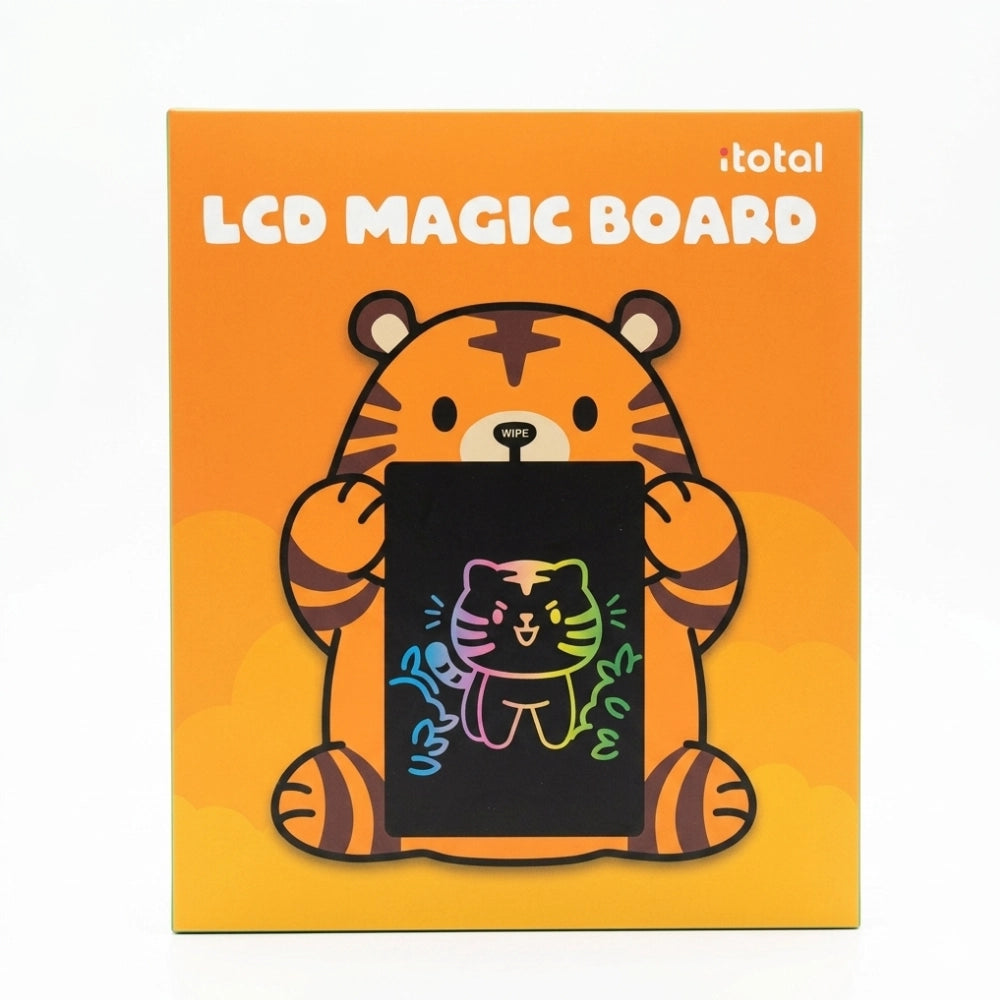 Lavagna Magica LCD I-Total Tiger – Tavoletta Scrittura Bambini | XL3174