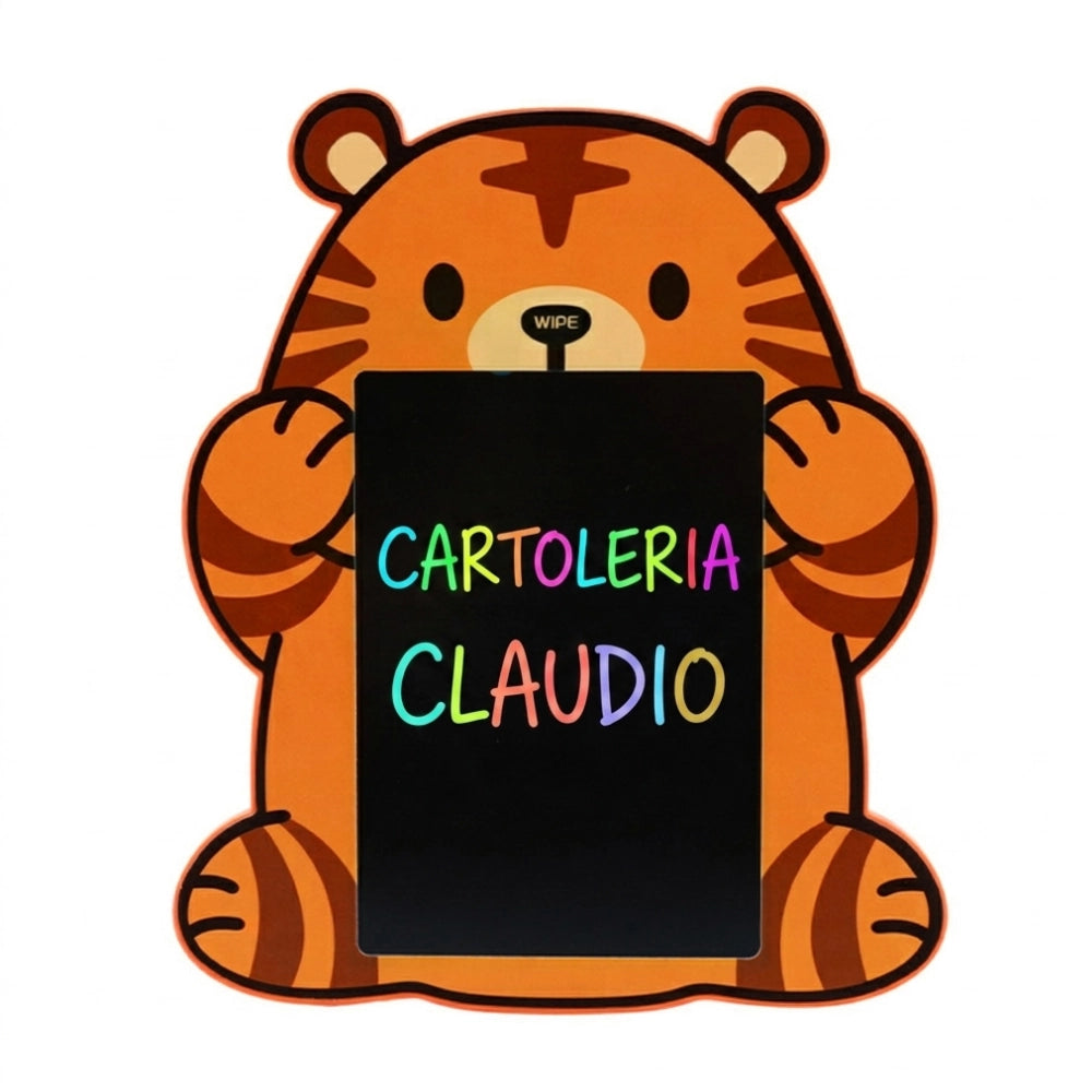 Lavagna Magica LCD I-Total Tiger – Tavoletta Scrittura Bambini | XL3174
