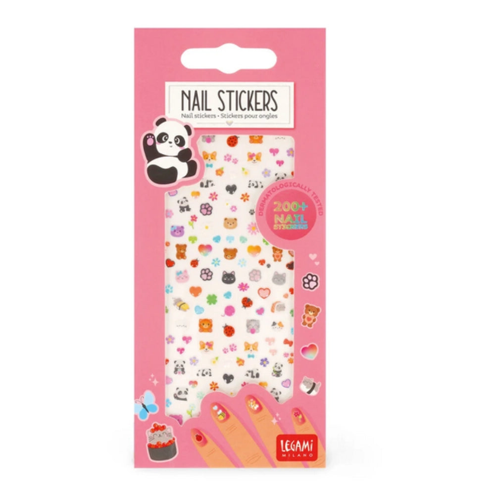 Adesivi per Unghie Panda - Nail Stickers Legami