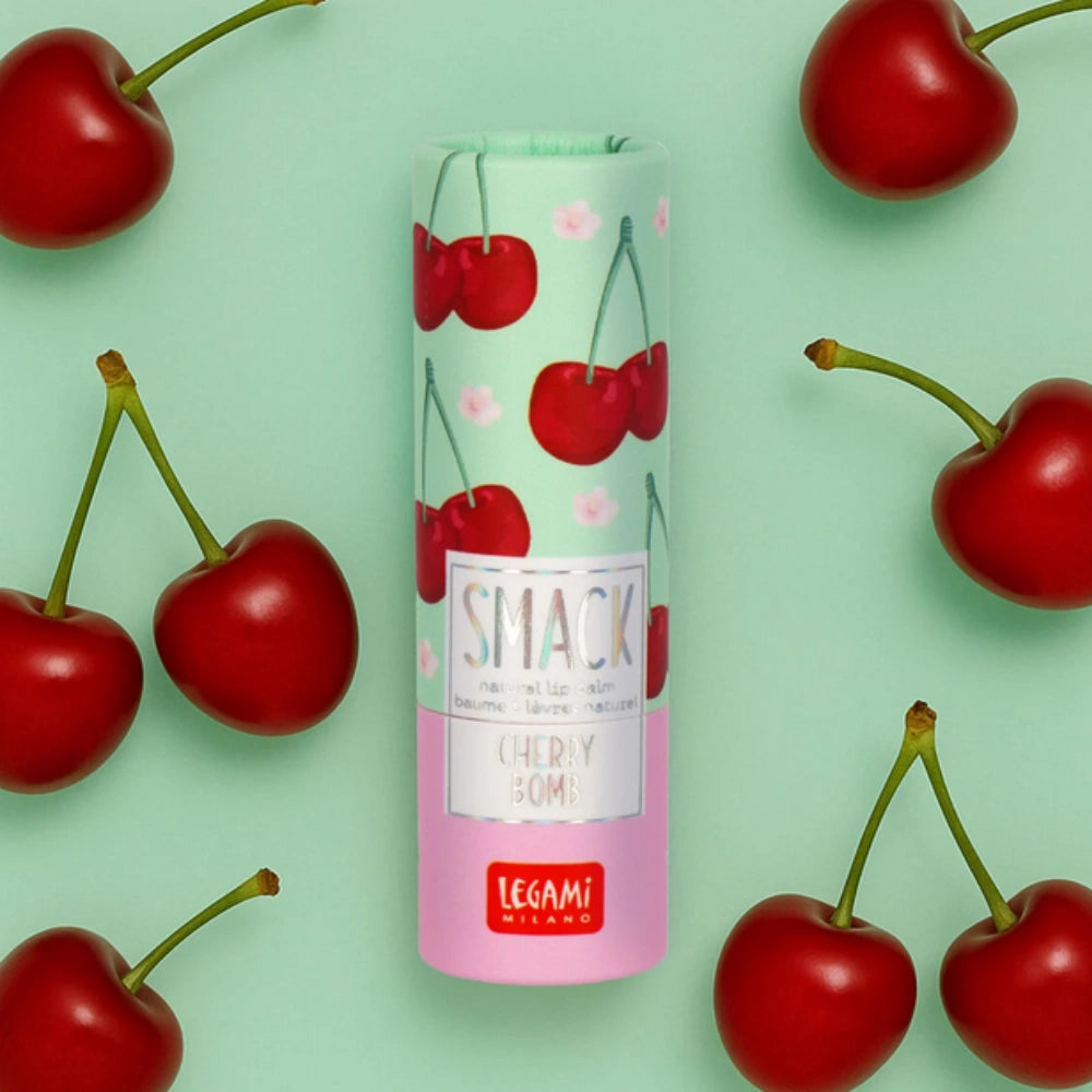 Burrocacao Cherry Smack Legami – Labbra Nutrite al Gusto Ciliegia