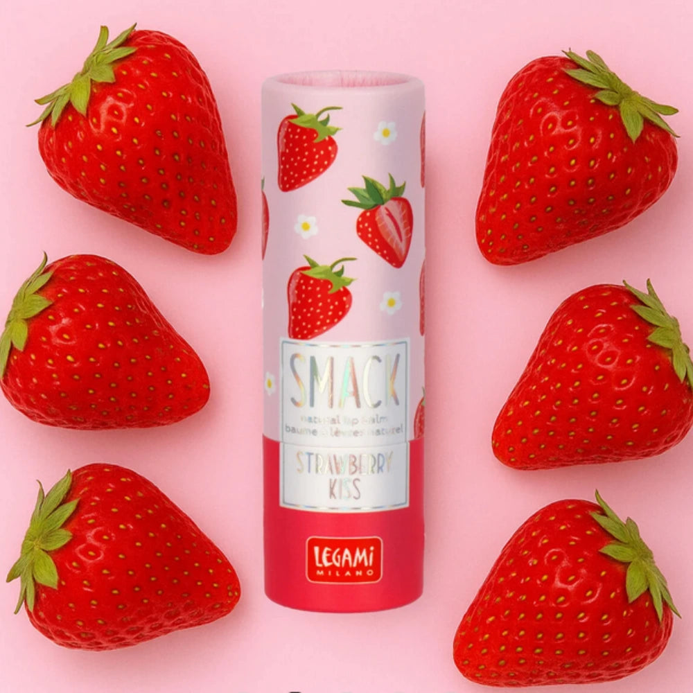 Burrocacao Strawberry Smack Legami – Labbra Nutrite alla Fragranza di Fragola