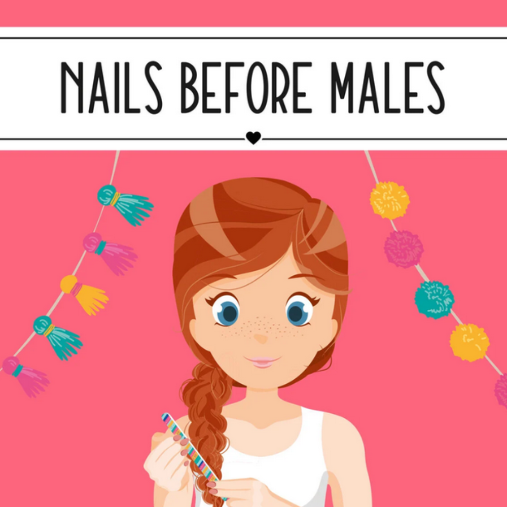 Set di 3 Lime per Unghie Llama — Nails Before Males! | Legami