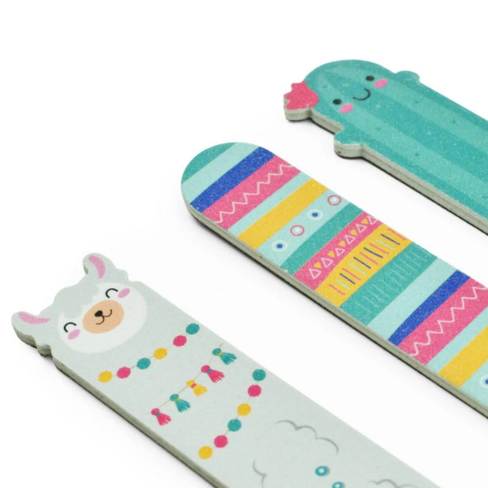 Set di 3 Lime per Unghie Llama — Nails Before Males! | Legami